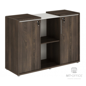 Armário Baixo c/ 2 Portas e 2/4 Nichos - Edge