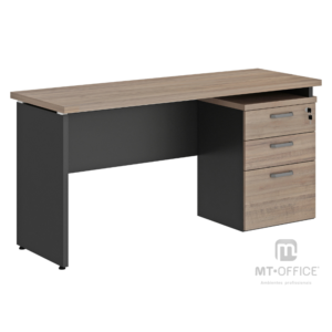 Mesa Retangular Dinâmica e Extensível 3/4 Gavetas - Yaris