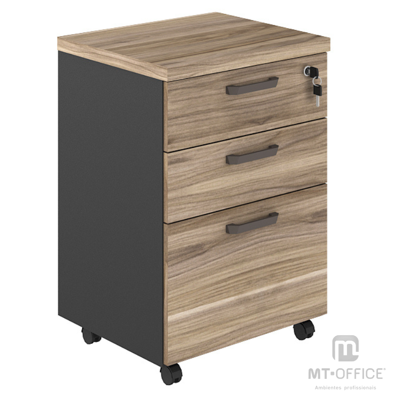 Gaveteiro Volante 3/4 Gavetas - Yaris