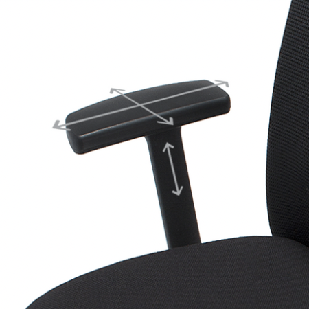 Cavaletti C4 - Poltrona Presidente Giratória 29001 Syncron 3D - Imagem 4