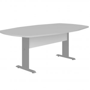 Mesa Reunião Bote c/ Pé Metálico