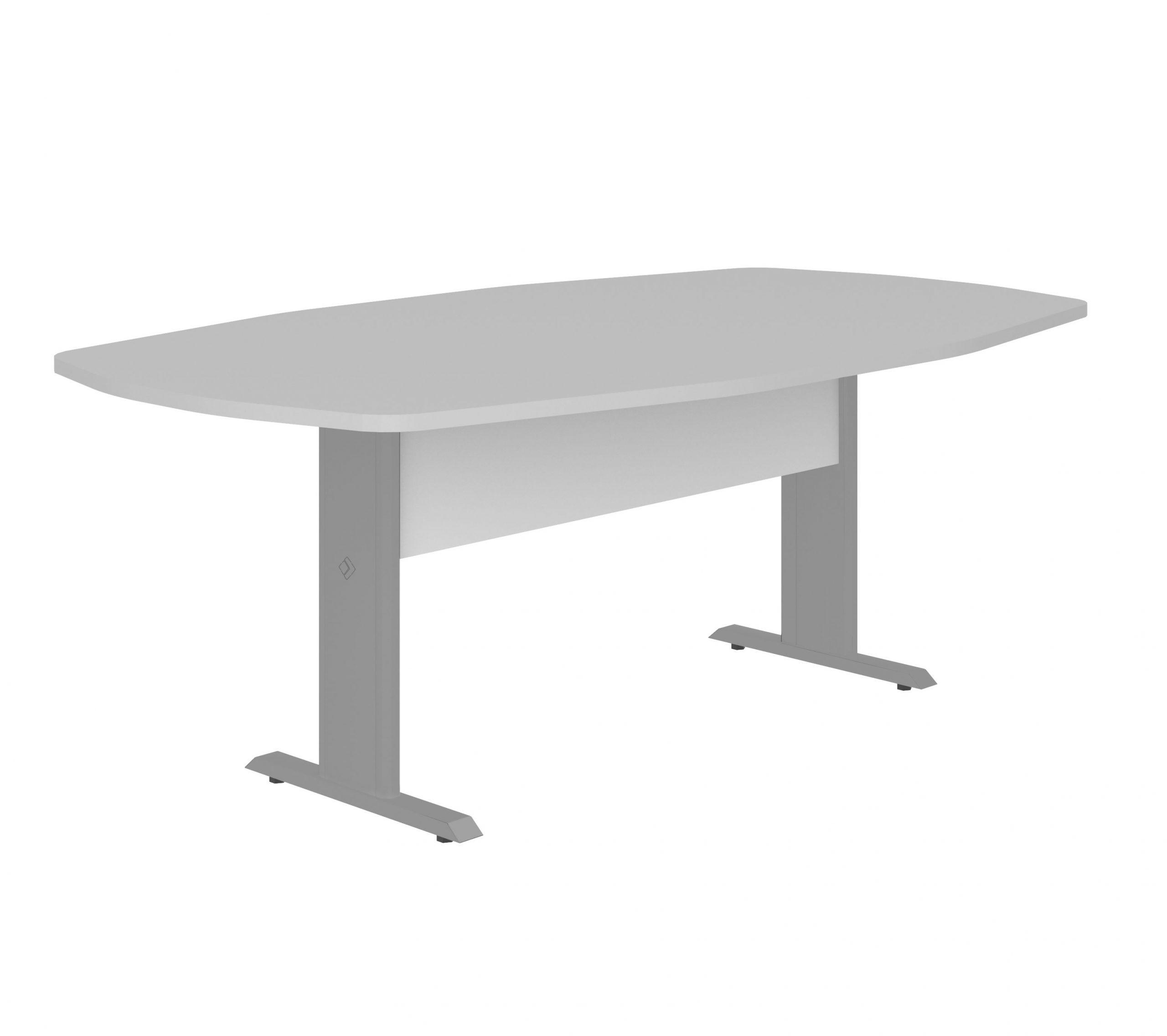 Mesa Reunião Bote c/ Pé Metálico