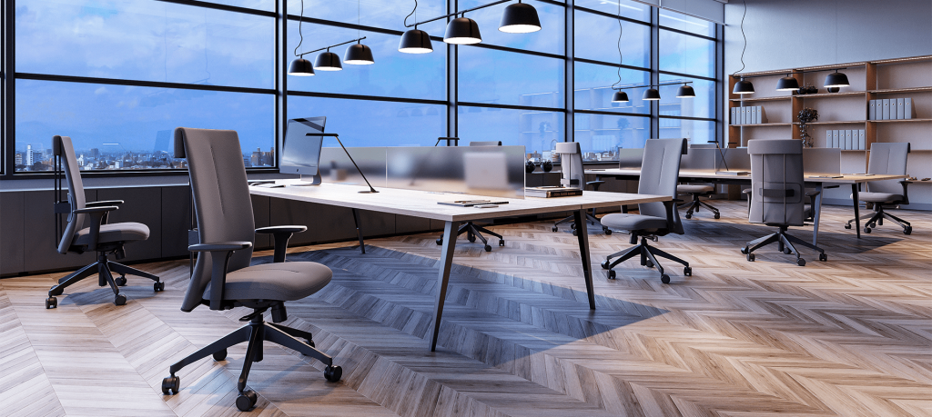 Altura da cadeira de escritório