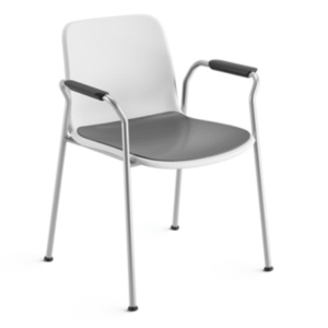 Cavaletti Match - Cadeira Fixa Palito Com Braços 46956