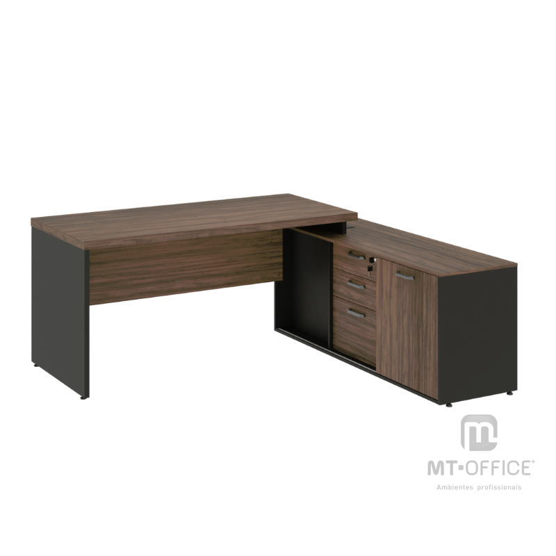 Mesa Dinâmica com Armário Lateral - Start