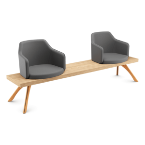 Cavaletti Duo - Longarina 2/3 Lugares 36075